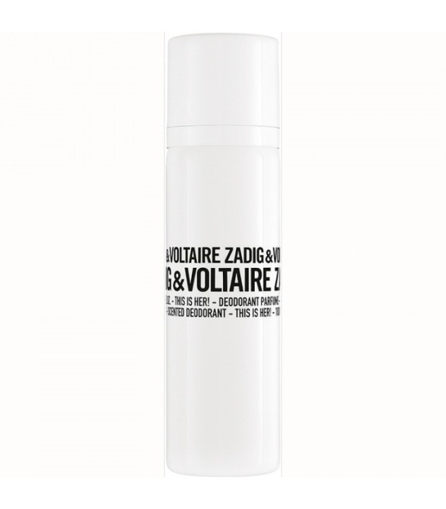 Zadig & Voltaire This is Her Deo Spray 100ml ryhmässä KAUNEUS JA TERVEYS / Tuoksut & Parfyymit / Deodorantit / Naisten deodorantit @ TP E-commerce Nordic AB (38-65856)