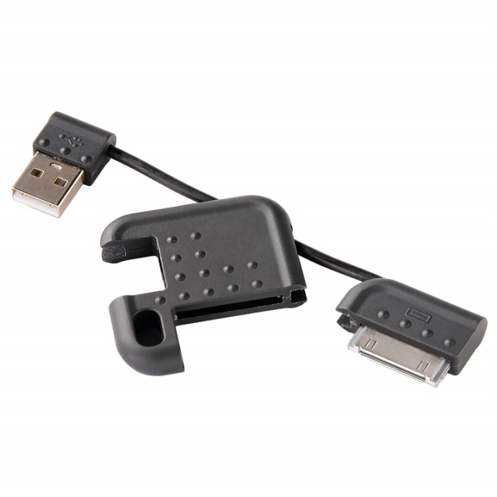 Hama iPhone3/4 USBladdare Mini Travel mini-laddare och synk MFI ryhmässä ÄLYPUHELIMET JA TABLETIT / Laturit & Kaapelit / Kaapelit / 30 pin -kaapelit @ TP E-commerce Nordic AB (38-65941)
