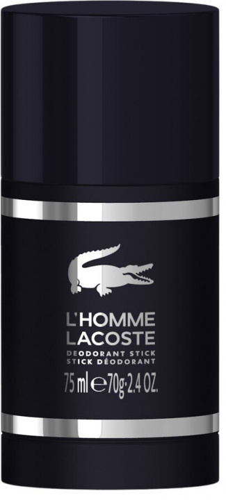 Lacoste L\'Homme Deostick 75ml ryhmässä KAUNEUS JA TERVEYS / Tuoksut & Parfyymit / Deodorantit / Miesten deodorantit @ TP E-commerce Nordic AB (38-66092)