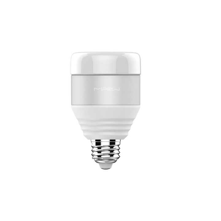 MiPow Playbulb Smart Vit RGB BT 280lumen 5W E27 ryhmässä KOTI, TALOUS JA PUUTARHA / Älykodit / Älykäs valaistus @ TP E-commerce Nordic AB (38-66174)