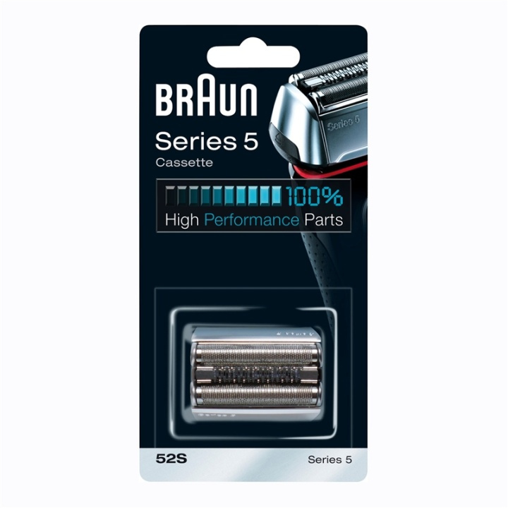 Braun Kombipack 52S Skärblad Silver ryhmässä KAUNEUS JA TERVEYS / Hiukset &Stailaus / Sheivaus ja trimmaus / Partakoneet Tarvikkeet @ TP E-commerce Nordic AB (38-66298)