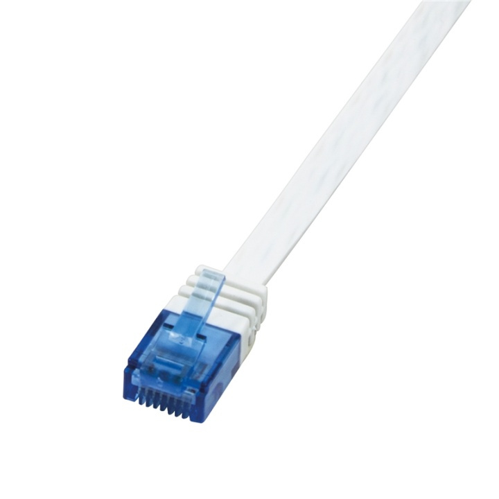 LogiLink Patchkabel Flat Cat6 UTP 0,50 ryhmässä TIETOKOONET & TARVIKKEET / Kaapelit & Sovittimet / Verkko / Cat6 @ TP E-commerce Nordic AB (38-66577)