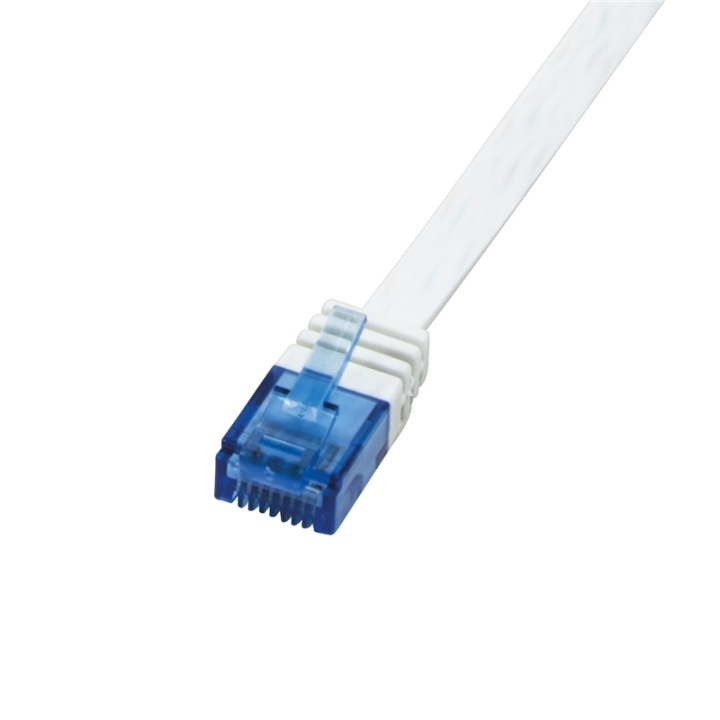 LogiLink Patchkabel Flat Cat6A UTP 15m ryhmässä TIETOKOONET & TARVIKKEET / Kaapelit & Sovittimet / Verkko / Cat6 @ TP E-commerce Nordic AB (38-66579)