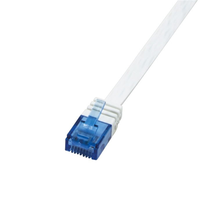 LogiLink Patchkabel Flat Cat6 U/UTP 20m ryhmässä TIETOKOONET & TARVIKKEET / Kaapelit & Sovittimet / Verkko / Cat6 @ TP E-commerce Nordic AB (38-66580)