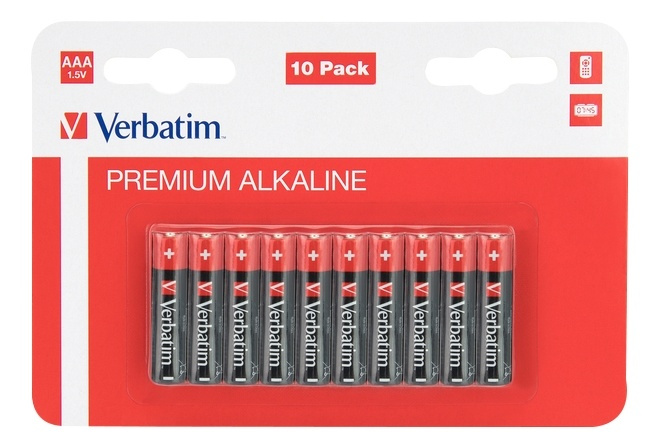 Alkaline Battery AAA 10 Pack / LR03 ryhmässä KODINELEKTRONIIKKA / Paristot & Laturit / Akut / AAA @ TP E-commerce Nordic AB (38-67018)