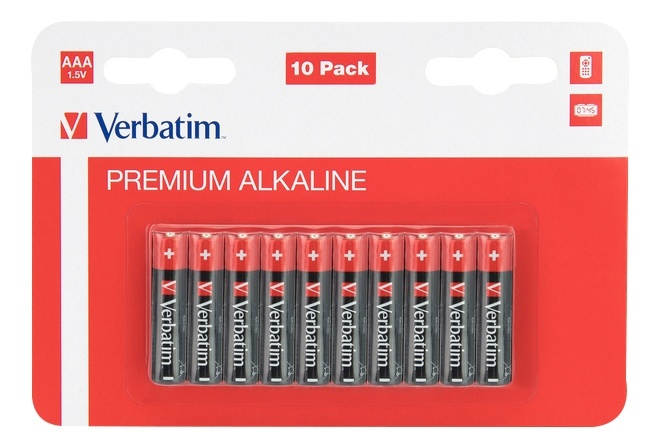 Alkaliparisto AAA 10 Pack / LR03 ryhmässä KODINELEKTRONIIKKA / Paristot & Laturit / Akut / AAA @ TP E-commerce Nordic AB (38-67018)