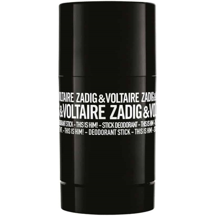 Zadig & Voltaire This is Him Deo Stick 75ml ryhmässä KAUNEUS JA TERVEYS / Tuoksut & Parfyymit / Deodorantit / Miesten deodorantit @ TP E-commerce Nordic AB (38-67129)