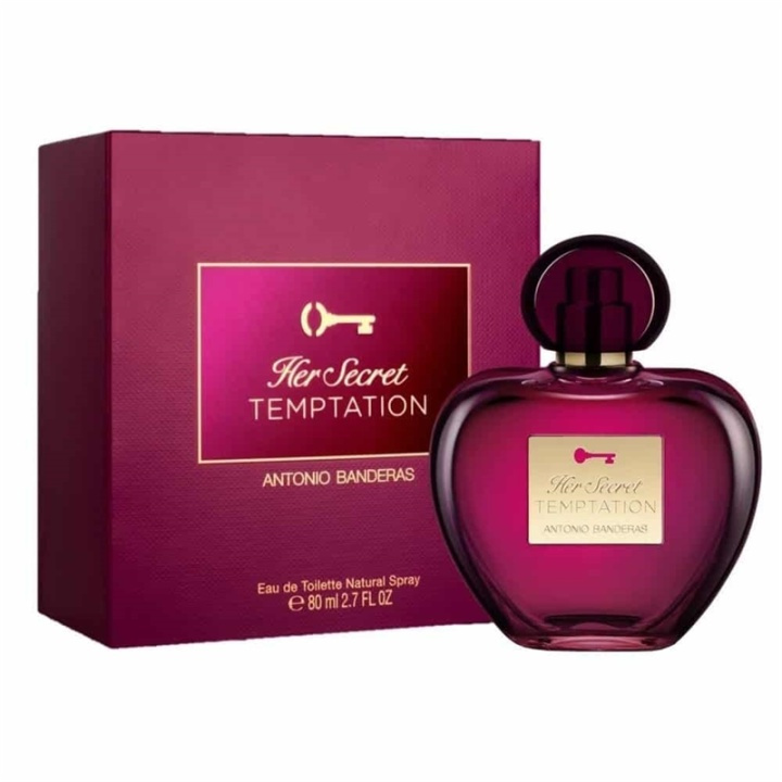 Antonio Banderas Her Secret Temptation edt 80ml ryhmässä KAUNEUS JA TERVEYS / Tuoksut & Parfyymit / Parfyymit / Naisten Tuoksut @ TP E-commerce Nordic AB (38-67150)