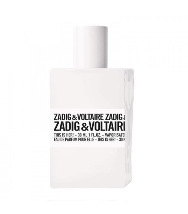 Zadig & Voltaire This is Her Edp 30ml ryhmässä KAUNEUS JA TERVEYS / Tuoksut & Parfyymit / Parfyymit / Naisten Tuoksut @ TP E-commerce Nordic AB (38-67385)