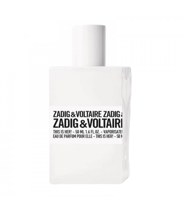 Zadig & Voltaire This is Her Edp 50ml ryhmässä KAUNEUS JA TERVEYS / Tuoksut & Parfyymit / Parfyymit / Naisten Tuoksut @ TP E-commerce Nordic AB (38-67386)