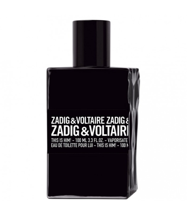 Zadig & Voltaire This is Him Edt 100ml ryhmässä KAUNEUS JA TERVEYS / Tuoksut & Parfyymit / Parfyymit / Miesten Tuoksut @ TP E-commerce Nordic AB (38-67538)