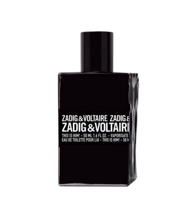 Zadig & Voltaire This is Him Edt 50ml ryhmässä KAUNEUS JA TERVEYS / Tuoksut & Parfyymit / Parfyymit / Miesten Tuoksut @ TP E-commerce Nordic AB (38-67540)