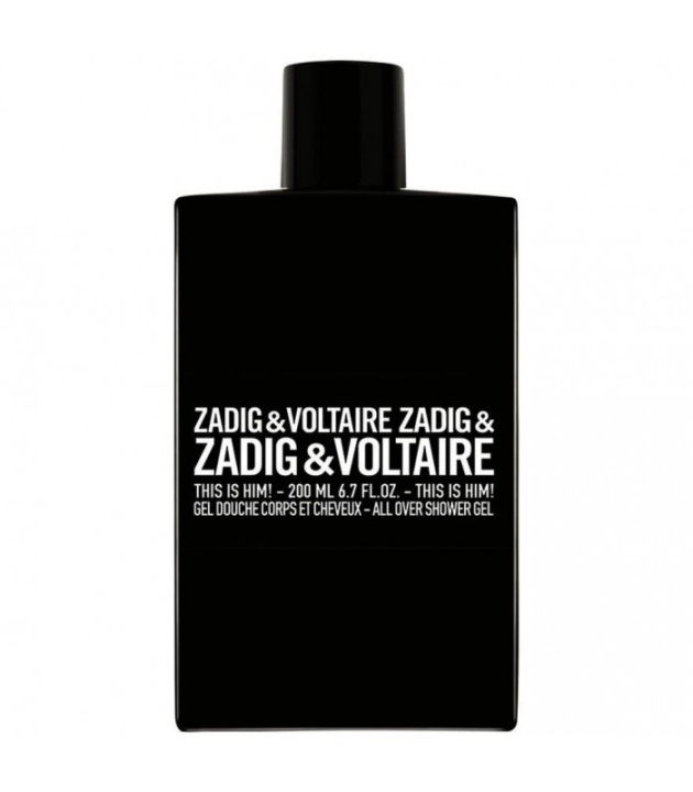 Zadig & Voltaire This is Him Shower Gel 200ml ryhmässä KAUNEUS JA TERVEYS / Ihonhoito / Kehon hoito / Kylpy- ja suihkugeelit @ TP E-commerce Nordic AB (38-67801)