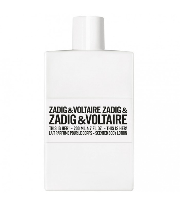 Zadig & Voltaire This is Her Body Lotion 200ml ryhmässä KAUNEUS JA TERVEYS / Ihonhoito / Kehon hoito / Vartalovoide @ TP E-commerce Nordic AB (38-67821)