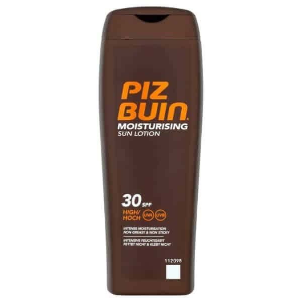 Piz Buin Moisturising Sun Lotion SPF 30 200ml ryhmässä KAUNEUS JA TERVEYS / Ihonhoito / Rusketus / Aurinkosuoja @ TP E-commerce Nordic AB (38-67880)