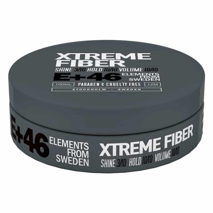 2-pack E+46 Xtreme Fiber 100ml ryhmässä KAUNEUS JA TERVEYS / Hiukset &Stailaus / Hiusten stailaus / Karvanpoistovaha @ TP E-commerce Nordic AB (38-67975)