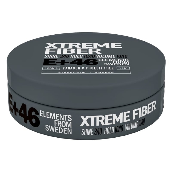 E+46 Xtreme Fiber 100ml ryhmässä KAUNEUS JA TERVEYS / Hiukset &Stailaus / Hiusten stailaus / Karvanpoistovaha @ TP E-commerce Nordic AB (38-67979)