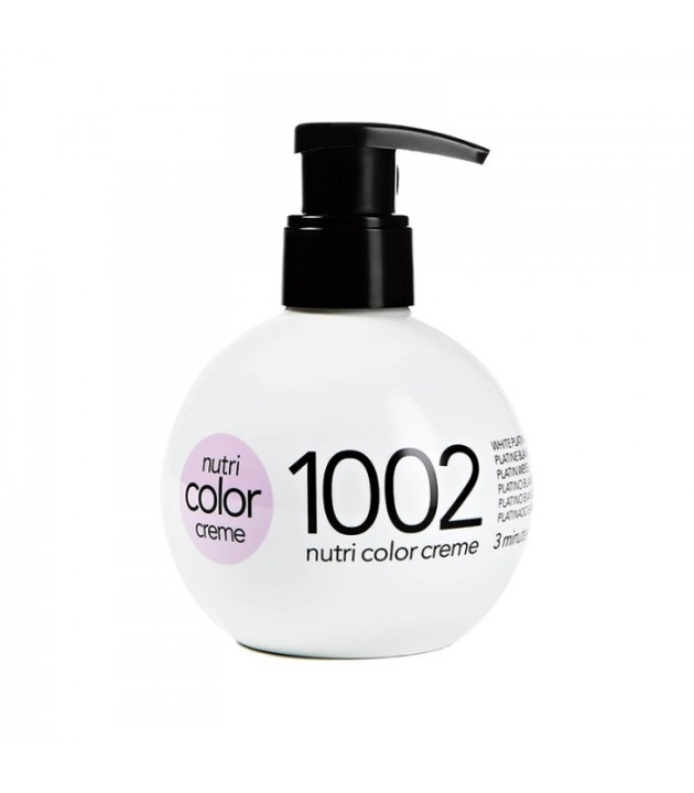 Revlon Nutri Color Creme 1022 Intense Platinum 270ml ryhmässä KAUNEUS JA TERVEYS / Hiukset &Stailaus / Hiustenhoito / Hiusväri / Hiusväri & Väripommi @ TP E-commerce Nordic AB (38-68118)