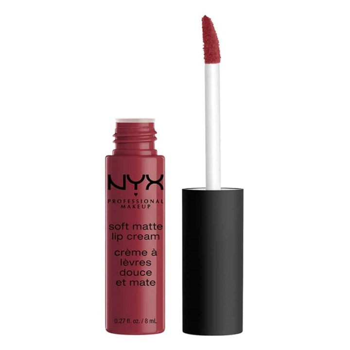 NYX PROF. MAKEUP Soft Matte Lip Cream Budapest ryhmässä KAUNEUS JA TERVEYS / Meikit / Huulet / Huulivoide @ TP E-commerce Nordic AB (38-68272)