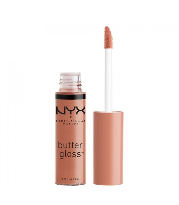 NYX PROF. MAKEUP Butter Gloss - 14 Madeleine ryhmässä KAUNEUS JA TERVEYS / Meikit / Huulet / Huulikiilto / Plumper @ TP E-commerce Nordic AB (38-68343)