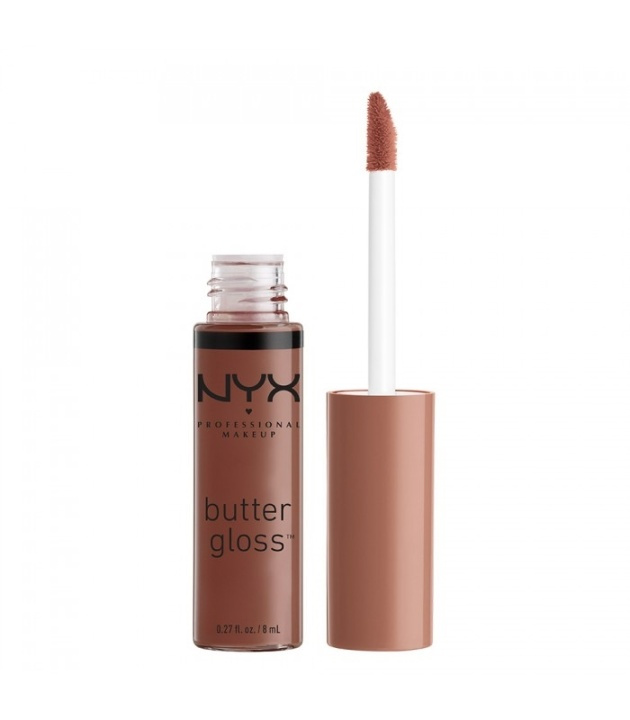 NYX PROF. MAKEUP Butter Gloss - Ginger Snap ryhmässä KAUNEUS JA TERVEYS / Meikit / Huulet / Huulikiilto / Plumper @ TP E-commerce Nordic AB (38-68347)