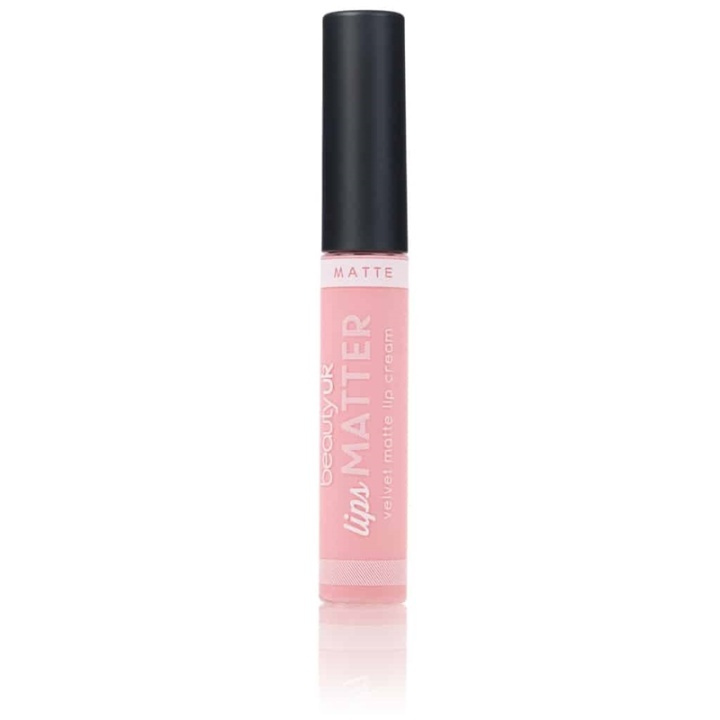 Beauty UK Lips Matter - No.10 Powder Pink & Pout 8g ryhmässä KAUNEUS JA TERVEYS / Meikit / Huulet / Huulipuna @ TP E-commerce Nordic AB (38-68422)