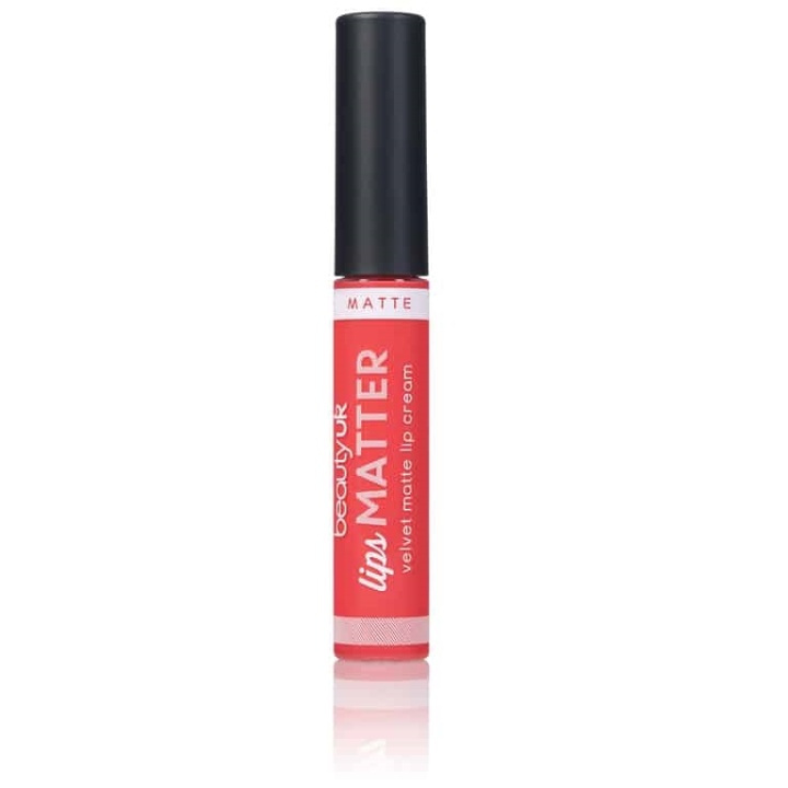 Beauty UK Lips Matter - No.3 Curious Coral 8g ryhmässä KAUNEUS JA TERVEYS / Meikit / Huulet / Huulipuna @ TP E-commerce Nordic AB (38-68424)