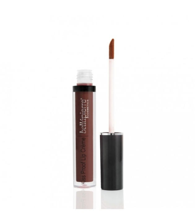 Bellapierre Kiss Proof Lip Crème 14 Brown Shell 3,8g ryhmässä KAUNEUS JA TERVEYS / Meikit / Huulet / Huulipuna @ TP E-commerce Nordic AB (38-68456)