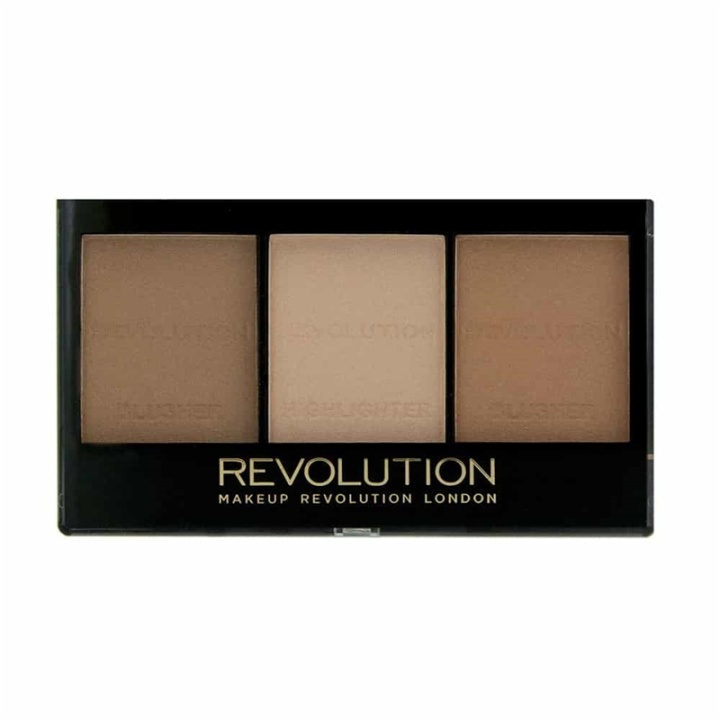 Makeup Revolution Ultra Sculpt & Contour Palette Light Medium C04 ryhmässä KAUNEUS JA TERVEYS / Meikit / Meikit Kasvot / Contour/Highlight @ TP E-commerce Nordic AB (38-68778)