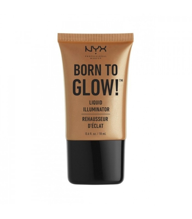 NYX PROF. MAKEUP Born To Glow Born To Glow Liquid Illuminator - Pure Gold ryhmässä KAUNEUS JA TERVEYS / Meikit / Meikit Kasvot / Contour/Highlight @ TP E-commerce Nordic AB (38-68905)