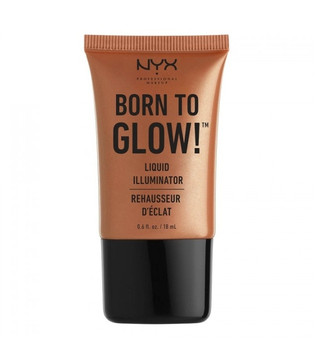NYX PROF. MAKEUP Born To Glow Liquid Illuminator - Sun Goddess ryhmässä KAUNEUS JA TERVEYS / Meikit / Meikit Kasvot / Contour/Highlight @ TP E-commerce Nordic AB (38-68908)