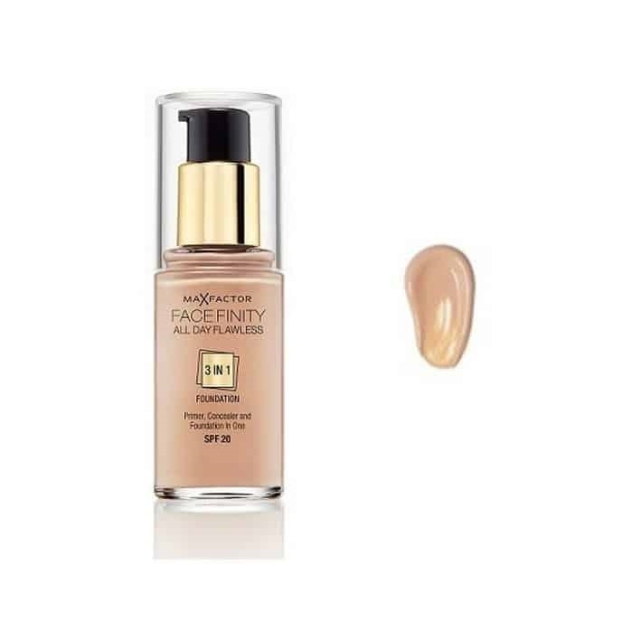 Max Factor Facefinity 3 In 1 Foundation 75 Golden ryhmässä KAUNEUS JA TERVEYS / Meikit / Meikit Kasvot / Meikkivoide @ TP E-commerce Nordic AB (38-68990)