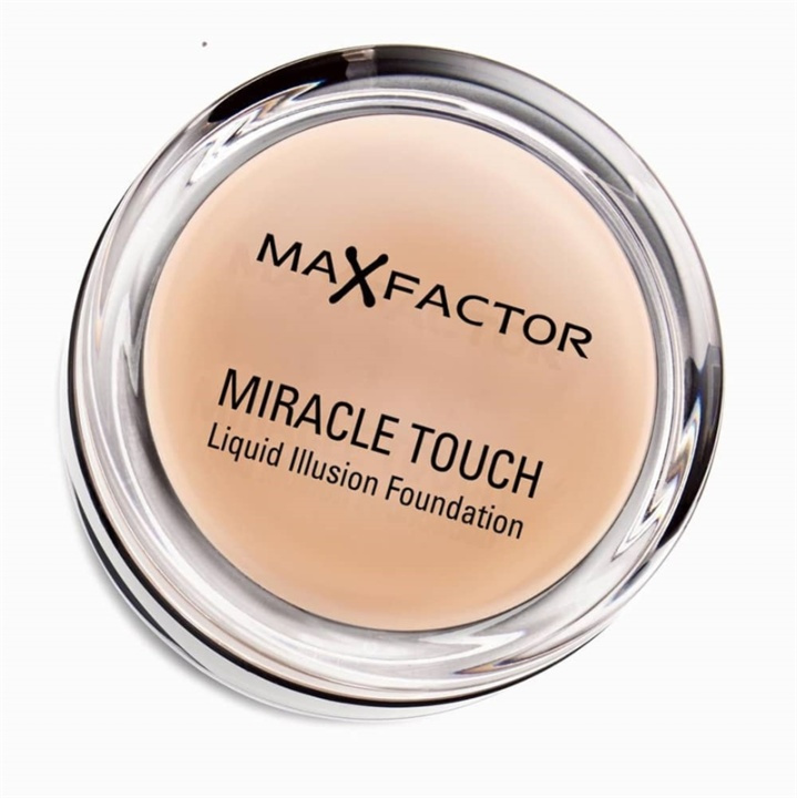 Max Factor Miracle Touch Foundation 40 Cream Ivory ryhmässä KAUNEUS JA TERVEYS / Meikit / Meikit Kasvot / Meikkivoide @ TP E-commerce Nordic AB (38-69007)
