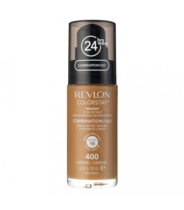 Revlon Colorstay Makeup Combination/Oily Skin - 400 Caramel 30ml ryhmässä KAUNEUS JA TERVEYS / Meikit / Meikit Kasvot / Meikkivoide @ TP E-commerce Nordic AB (38-69111)