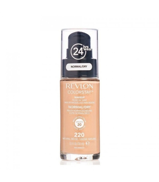 Revlon Colorstay Makeup Normal/Dry Skin - 220 Natural Beige 30ml ryhmässä KAUNEUS JA TERVEYS / Meikit / Meikit Kasvot / Meikkivoide @ TP E-commerce Nordic AB (38-69117)