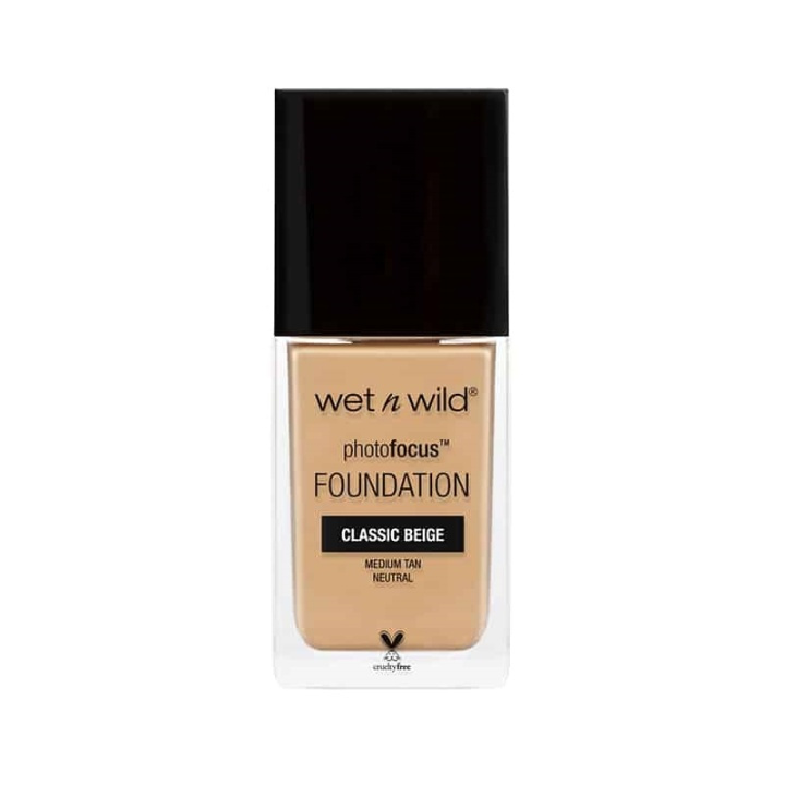 Wet n Wild Photo Focus Foundation Classic Beige 30ml ryhmässä KAUNEUS JA TERVEYS / Meikit / Meikit Kasvot / Meikkivoide @ TP E-commerce Nordic AB (38-69131)