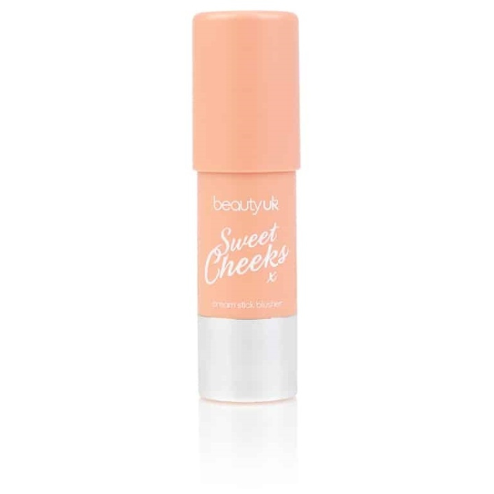 Beauty UK Sweet Cheeks No.1 Peachy Cream 6g ryhmässä KAUNEUS JA TERVEYS / Meikit / Meikit Kasvot / Poskipuna / Aurinkopuuteri @ TP E-commerce Nordic AB (38-69244)