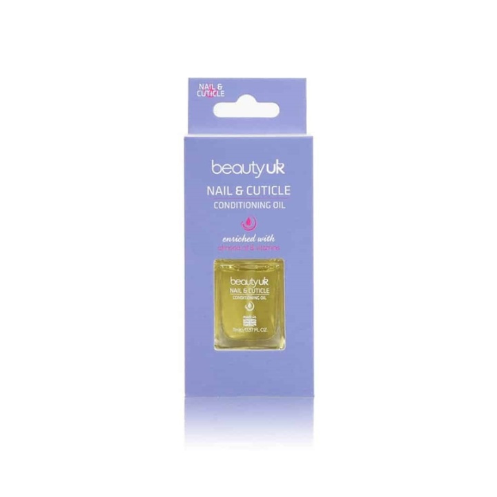 Beauty UK Nail & Cuticle Conditioner Oil ryhmässä KAUNEUS JA TERVEYS / Manikyyri/Pedikyyri / Kynsilakka @ TP E-commerce Nordic AB (38-69369)