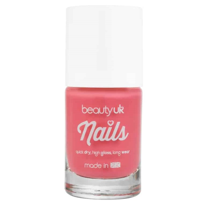 Beauty UK Nails no.12 - Pink You\'ve Had Enough 9ml ryhmässä KAUNEUS JA TERVEYS / Manikyyri/Pedikyyri / Kynsilakka @ TP E-commerce Nordic AB (38-69371)
