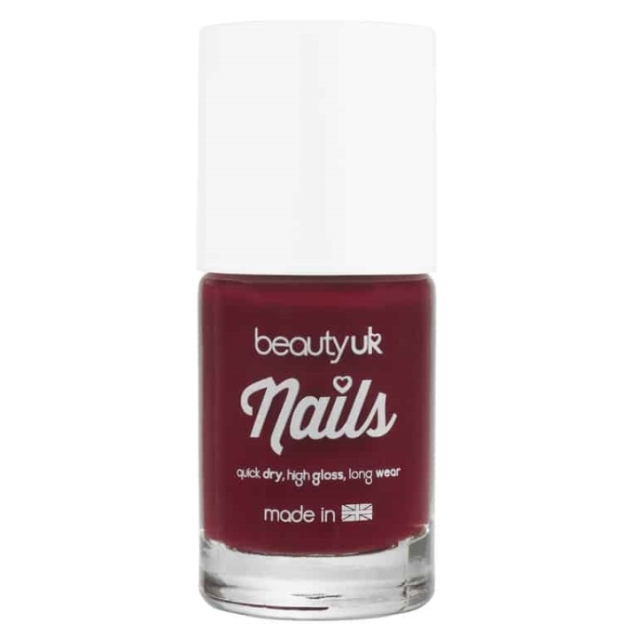 Beauty UK Nails no.19 - Cherry Bomb 9ml ryhmässä KAUNEUS JA TERVEYS / Manikyyri/Pedikyyri / Kynsilakka @ TP E-commerce Nordic AB (38-69372)