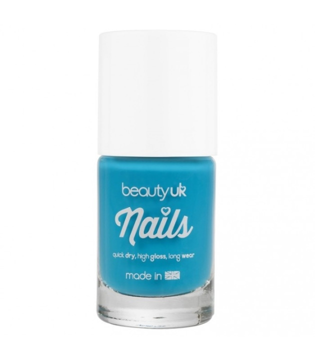 Beauty UK Nails no.23 - Blue Crush 9ml ryhmässä KAUNEUS JA TERVEYS / Manikyyri/Pedikyyri / Kynsilakka @ TP E-commerce Nordic AB (38-69373)