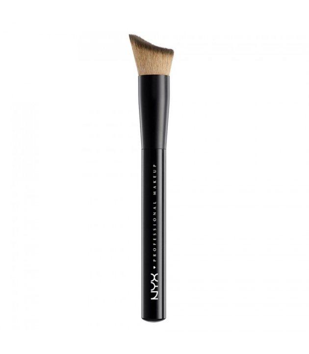 NYX PROF. MAKEUP Custom Drop Foundation Brush ryhmässä KAUNEUS JA TERVEYS / Meikit / Tarvikkeet & Meikkisetit / Harjat & Pensselit @ TP E-commerce Nordic AB (38-69493)