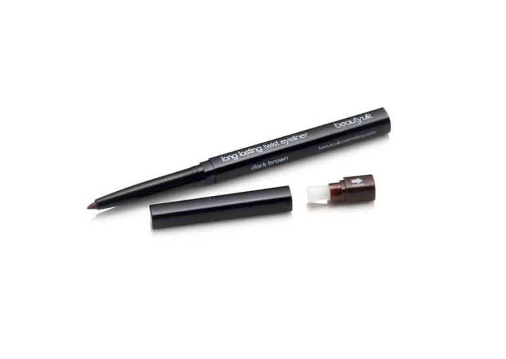 Beauty UK Twist Eye Liner Pencil - Dark Brown ryhmässä KAUNEUS JA TERVEYS / Meikit / Silmät ja kulmat / Silmänrajauskynä / Kajaali @ TP E-commerce Nordic AB (38-69557)