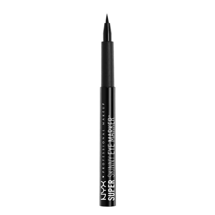 NYX PROF. MAKEUP Super Skinny silmänrajauskynä ryhmässä KAUNEUS JA TERVEYS / Meikit / Silmät ja kulmat / Silmänrajauskynä / Kajaali @ TP E-commerce Nordic AB (38-69647)