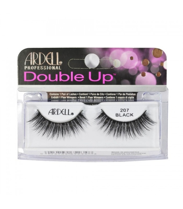 Ardell Double Up False Eyelashes Black 207 ryhmässä KAUNEUS JA TERVEYS / Meikit / Silmät ja kulmat / Irtoripset @ TP E-commerce Nordic AB (38-69676)