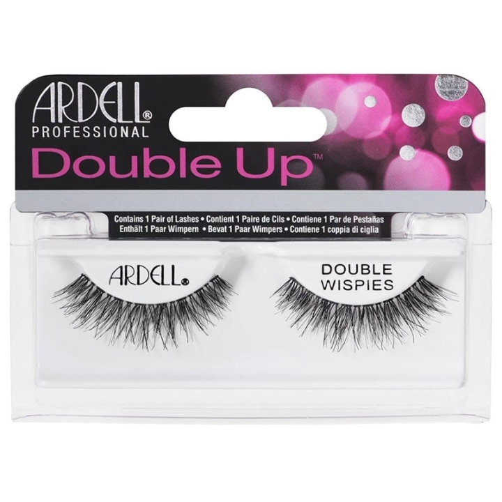 Ardell Double Up Wispies Lashes Black ryhmässä KAUNEUS JA TERVEYS / Meikit / Silmät ja kulmat / Irtoripset @ TP E-commerce Nordic AB (38-69678)