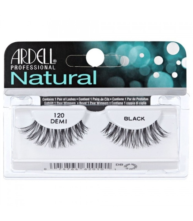 Ardell Natural Lashes Demi 120 Black ryhmässä KAUNEUS JA TERVEYS / Meikit / Silmät ja kulmat / Irtoripset @ TP E-commerce Nordic AB (38-69718)