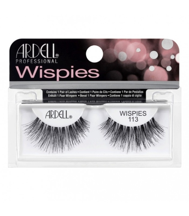 Ardell Wispies Lashes 113 Black ryhmässä KAUNEUS JA TERVEYS / Meikit / Silmät ja kulmat / Irtoripset @ TP E-commerce Nordic AB (38-69730)