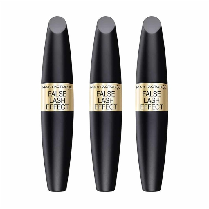 3-pack Max Factor False Lash Effect Mascara Black 13,1ml ryhmässä KAUNEUS JA TERVEYS / Meikit / Silmät ja kulmat / Ripsiväri @ TP E-commerce Nordic AB (38-69776)