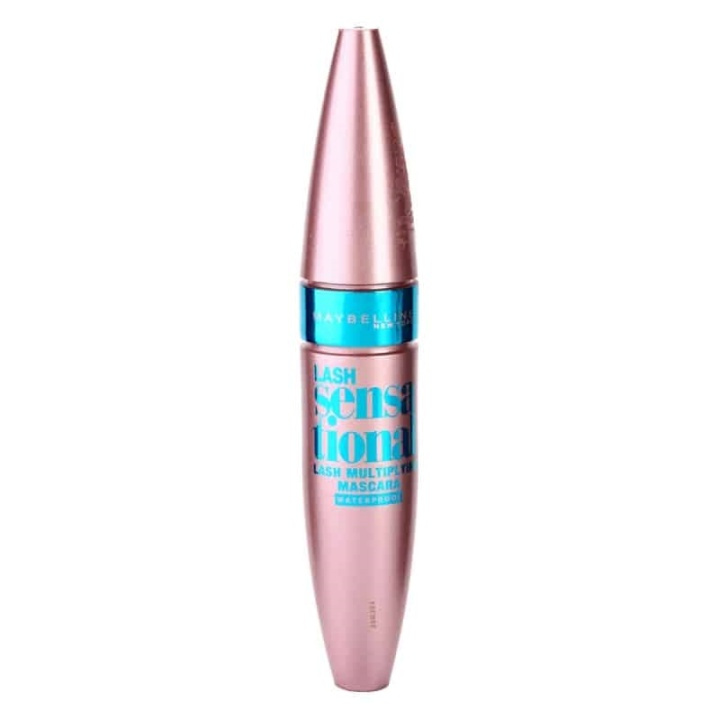 Maybelline Lash Sensational Mascara Waterproof Black 9,5ml ryhmässä KAUNEUS JA TERVEYS / Meikit / Silmät ja kulmat / Ripsiväri @ TP E-commerce Nordic AB (38-69792)